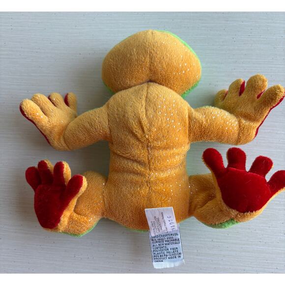 Ganz Webkinz Sparkly Tree‎ Frog Plush Stuffed Animal Green Orange No Code
EUC - Picture 7 of 9